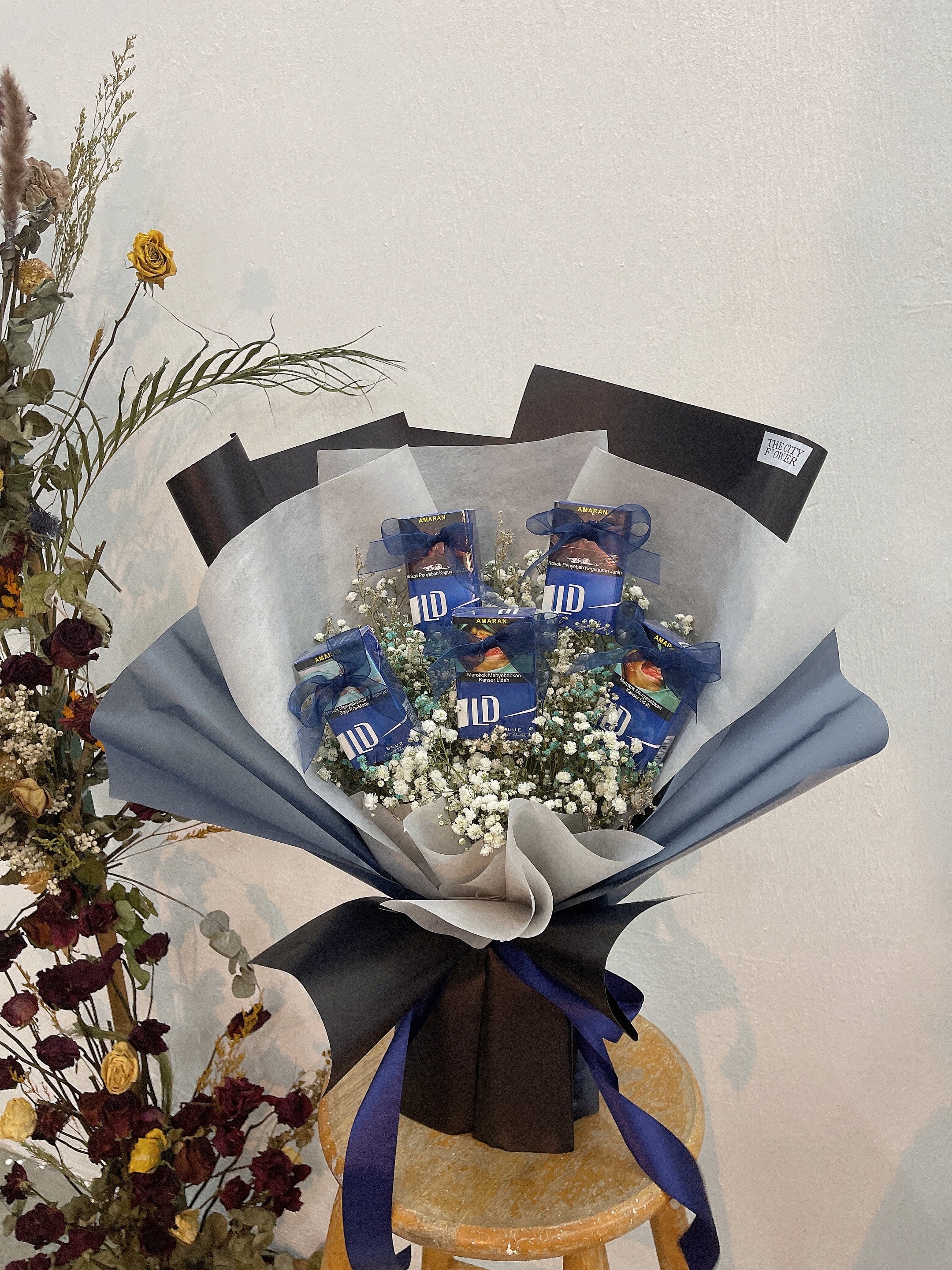 cigarette flower bouquet Cigarette & Flower | The City Flower
